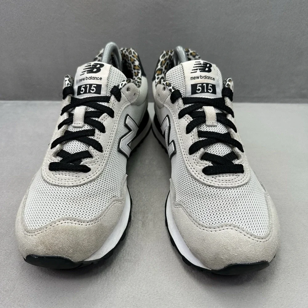 Womens Size 9 (B) New Balance 327 Shoes Grey White Leopard